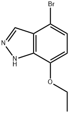 4-Bromo-7-ethoxy-1H-indazole Structure