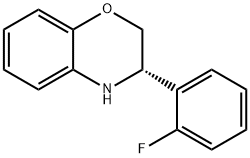 3-(2-Fluorophenyl)-3,4-dihydro-2H-benzo[b][1,4]oxazine Structure