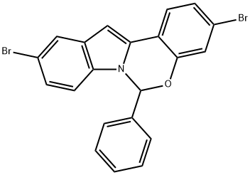 1369594-56-8 3,10-二溴-6-苯基-6H-苯并[5,6] [1,3]恶嗪并[3,4-Α]吲哚