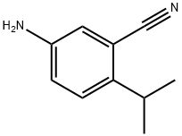 5-amino-2-isopropylbenzonitrile Structure