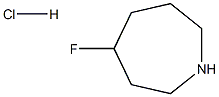 4-フルオロアゼパン塩酸塩 化学構造式
