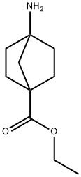 4-amino-Bicyclo[2.2.1]heptane-1-carboxylic acid ethyl ester Structure