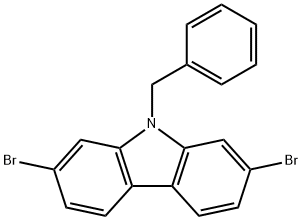 9-Benzyl-2,7-dibromo-9H-carbazole