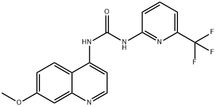 1384424-80-9 1-(7-Methoxyquinolin-4-yl)-3-[6-(trifluoromethyl)pyridin-2-yl]urea