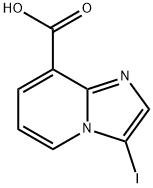 3-碘咪唑并[1,2-A]吡啶-8-羧酸, 1384429-92-8, 结构式