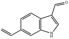 6-VINYL-1H-INDOLE-3-CARBALDEHYDE 结构式
