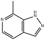 7-methyl-1H-Pyrazolo[3,4-c]pyridine Struktur