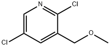 2,5-二氯-3-(甲氧基甲基)吡啶, 1386986-05-5, 结构式