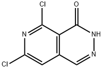 5,7-dichloropyrido[3,4-d]pyridazin-4(3H)-one 化学構造式