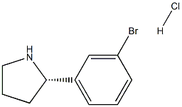1391452-66-6 (S)-2-(3-溴苯基)吡咯烷盐酸盐