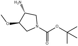 (3R,4R)-3-Amino-4-methoxy-pyrrolidine-1-carboxylic acid tert-butyl ester