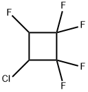 1H,2H-1-Chloroperfluorocyclobutane Structure