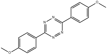 3,6-双(4-甲氧基苯基)-1,2,4,5四氮杂苯,14141-66-3,结构式