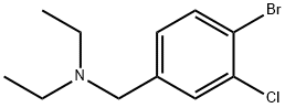 4-溴-3-氯-N,N-二乙基苄胺, 1414870-60-2, 结构式