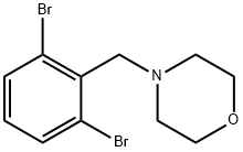 4-(2,6-二溴苄基)吗啉, 1414870-68-0, 结构式