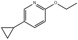 5-环丙基-2-乙氧基吡啶 结构式