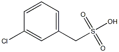 (3-chlorophenyl)methanesulfonic acid Structure