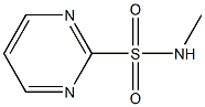 N-methylpyrimidine-2-sulfonamide Structure