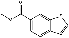 Benzo[b]thiophene-6-carboxylic acid, methyl ester,1423-65-0,结构式