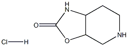 octahydro-[1,3]oxazolo[5,4-c]pyridin-2-one hydrochloride 结构式