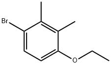 1-溴-4-乙氧基-2,3-二甲苯 结构式