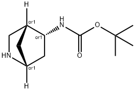 Tert-Butyl (1S,4S,5S)-2-Azabicyclo[2.2.1]Heptan-5-Ylcarbamate Structure