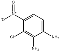 3-氯-4-硝基-1,2-苯二胺, 143334-90-1, 结构式