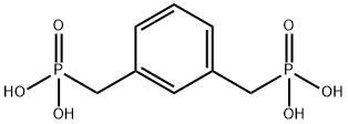 m-Xylylenediphosphonic Acid Structure