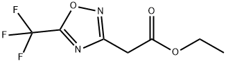 Ethyl 2-(5-(Trifluoromethyl)-1,2,4-Oxadiazol-3-Yl)Acetate Structure