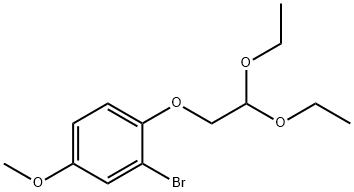 2-bromo-1-(2,2-diethoxyethoxy)-4-methoxybenzene