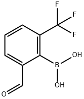 2-甲酰基-6-三氟甲基苯硼酸, 1451392-93-0, 结构式