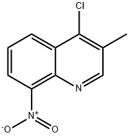 4-Chloro-3-methyl-8-nitro-quinoline Struktur