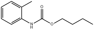 BUTYL N-(O-TOLYL)CARBAMATE Structure