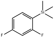 (2,4-DIFLUOROPHENYL)TRIMETHYLSILANE Structure