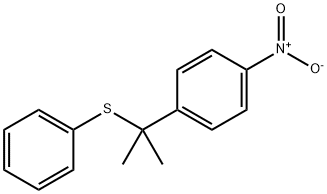 ALPHA,ALPHA-DIMETHYL-4-NITROBENZYL PHENYL SULFIDE|ALPHA,ALPHA-DIMETHYL-4-NITROBENZYL PHENYL SULFIDE