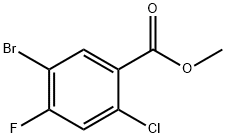 5-Bromo-2-chloro-4-fluoro-benzoic acid methyl ester|5-溴-2-氯-4-氟苯甲酸甲酯