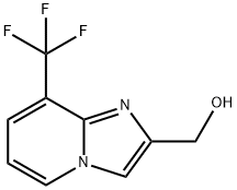 (8-TRIFLUOROMETHYL-IMIDAZO[1,2-A]PYRIDIN-2-YL)-METHANOL, 1509318-69-7, 结构式