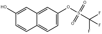 7-hydroxy-2-naphthalenyl trifluoromethanesulfonate Structure