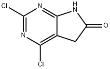 2,4-dichloro-5h,6h,7h-pyrrolo[2,3-d]pyrimidin-6-one Structure