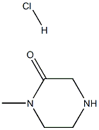 (S)-Methyl-piperazin-2-one hydrochloride Structure