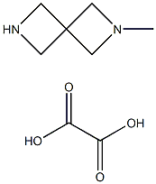 2,6-Diazaspiro[3.3]heptane, 2-methyl-, ethanedioate (1:?) Structure