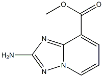 Methyl 2-amino-[1,2,4]triazolo[1,5-a]pyridine-8-carboxylate,1529065-90-4,结构式