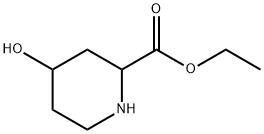 Ethyl 4-hydroxypiperidine-2-carboxylate Struktur