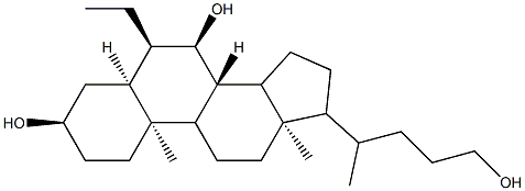 Obeticholic Acid Impurity 13 化学構造式