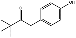 1-(4-Hydroxyphenyl)-3,3-dimethylbutan-2-one 化学構造式