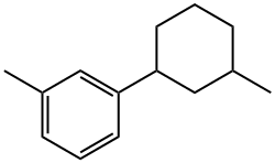 1-methyl-3-(3-methylcyclohexyl)benzene Structure