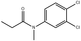 N-(3,4-dichlorophenyl)-N-methylpropionamide Struktur