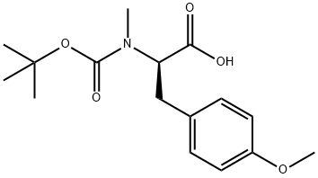 N-Boc-N-methyl-4-methoxy-D-phenylalanine Struktur