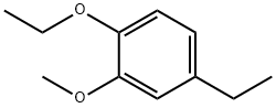 1-Ethoxy-4-ethyl-2-methoxybenzene Struktur