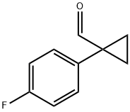 1-(4-氟苯基)环丙基甲醛 结构式